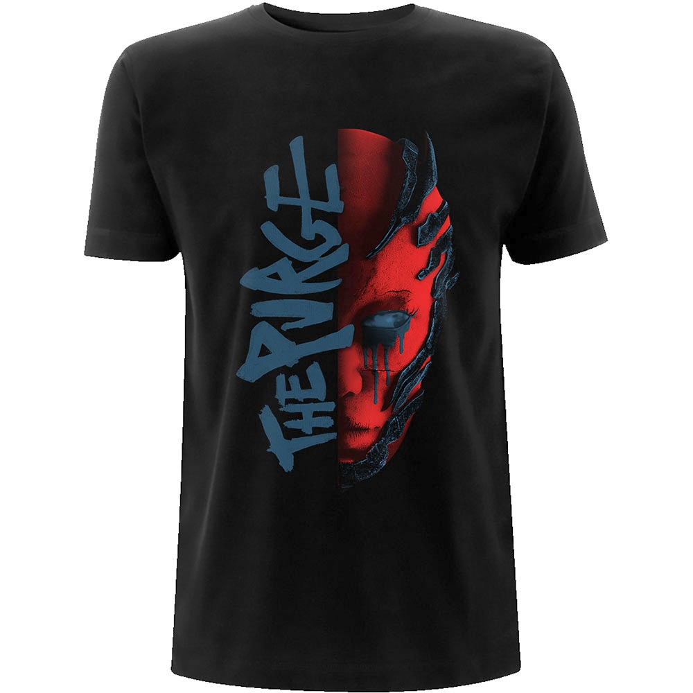 Within Temptation - Purge Outline Red Face Dames Tshirt - Zwart